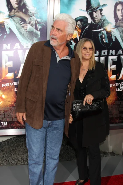 Jim Brolin & Barbra Streisand — Fotografie, imagine de stoc