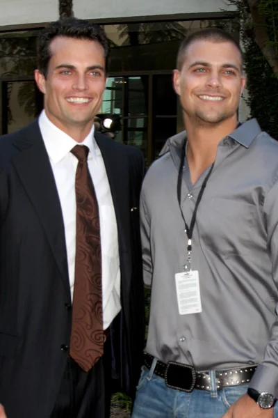 Scott Elrod & Brother Jonathan — Stock Photo, Image