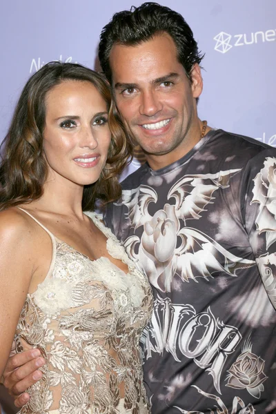 Cristian Delafuente & zijn vrouw — Stockfoto