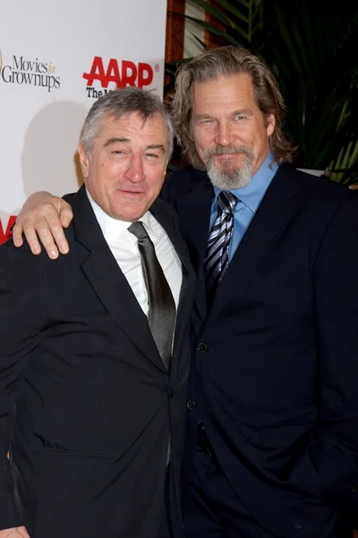 Robert DeNiro & Jeff Bridges — Stock Photo, Image