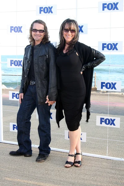 Kurt Sutter, Katey Sagal — Fotografia de Stock