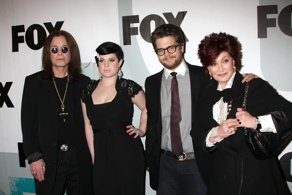 Ozzy, Kelly, Jack & Sharon Osbourne — Stock fotografie