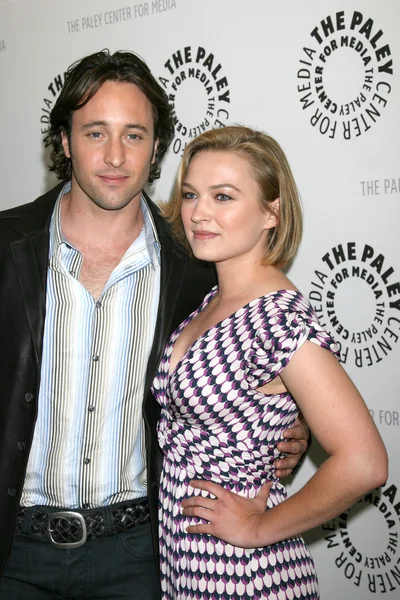 Alex O'Loughlin, Sophia Myles — Stock Photo, Image