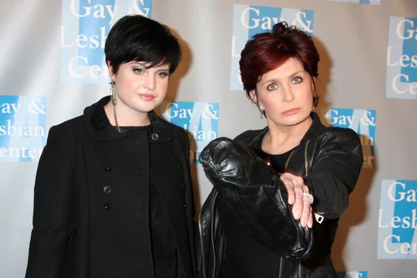 Kelly & Sharon Osbourne — Stockfoto