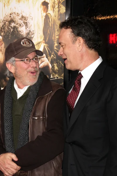 Steven Spielberg, Tom Hanks — Stock Photo, Image