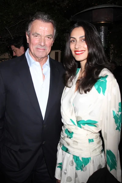 Eric Braeden & Raya Meddine — Stock Photo, Image