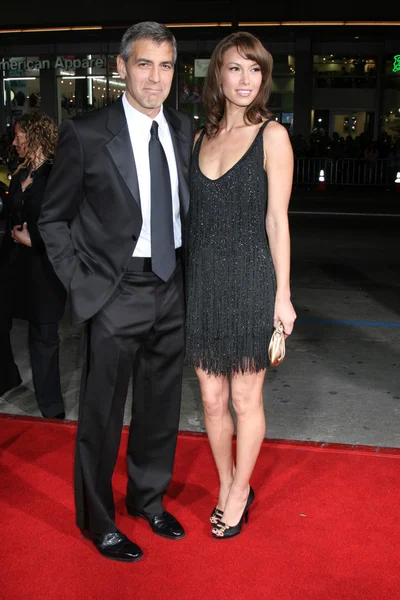 George Clooney & Sarah Larson — Stockfoto