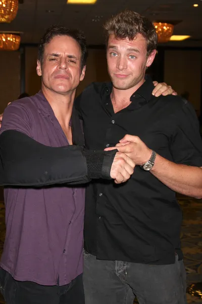 Christian Leblanc y Billy Miller — Foto de Stock