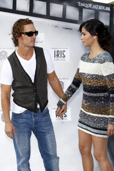 Matthew Mcconaughey Camila Alves — Fotografia de Stock