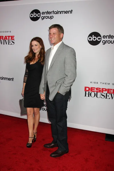 Laura Leighton, Doug Savant — Stock fotografie