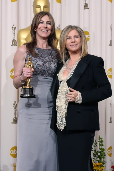 Kathryn Bigelow & Barbra Streisand — Fotografia de Stock
