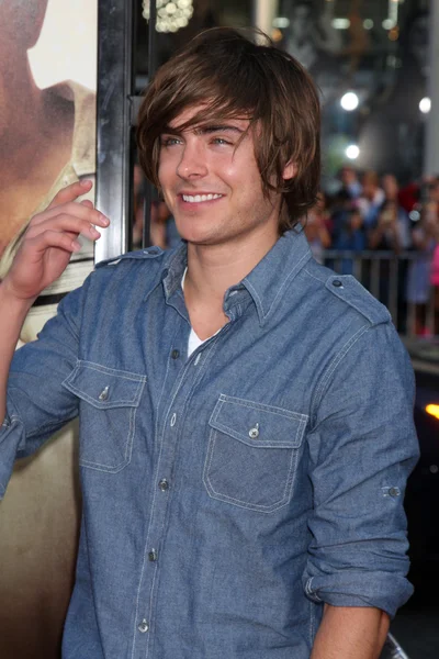 Zac Efron Ordförande — Stockfoto