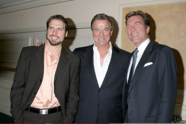 Joshua morrow, eric braeden, oğlu christian gudegast