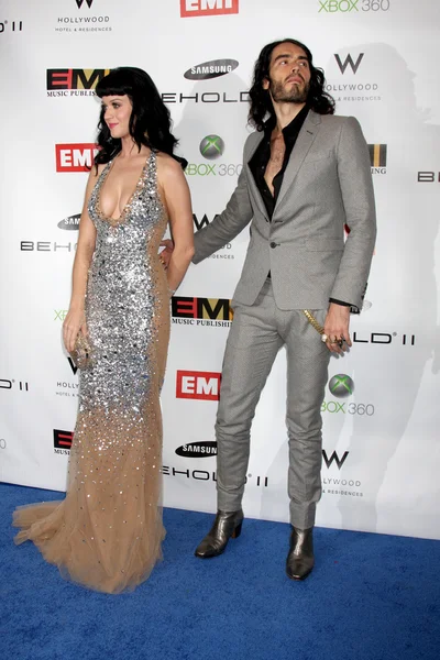 Katy Perry, Russell Brand — Stock Photo, Image