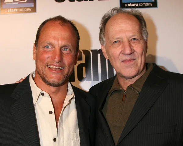 Woody Harrelson & Werner Herzog — Stock Photo, Image