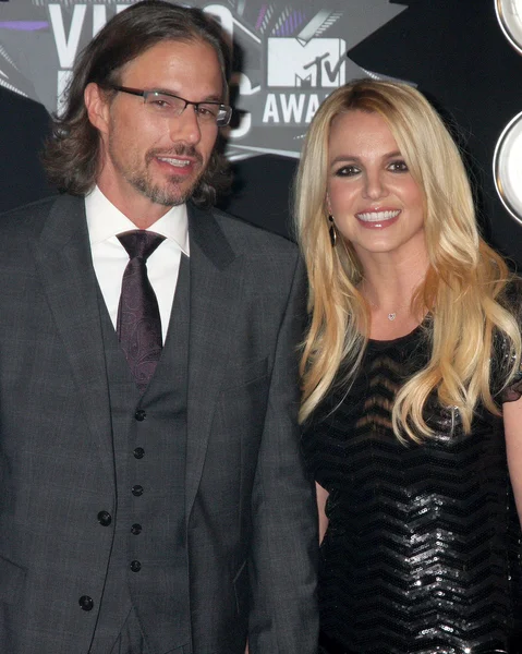 Britney Spears, novio Jason Trawick — Foto de Stock