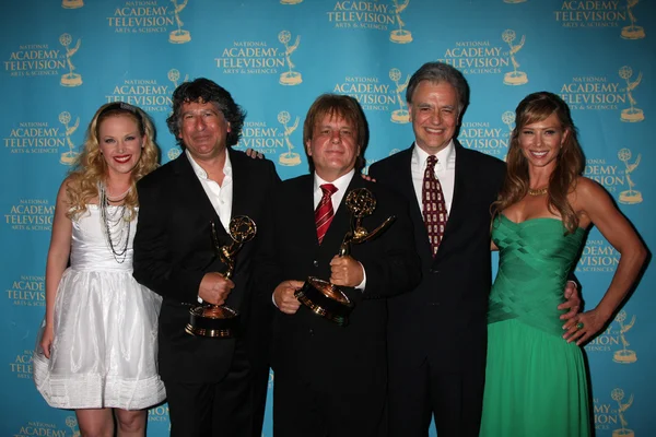 Original Song Drama Series - Y&R - Adrienne Frantz, David Kurtz, Jack Allocco, Gary Verna, Sarah Brown — Stock Photo, Image