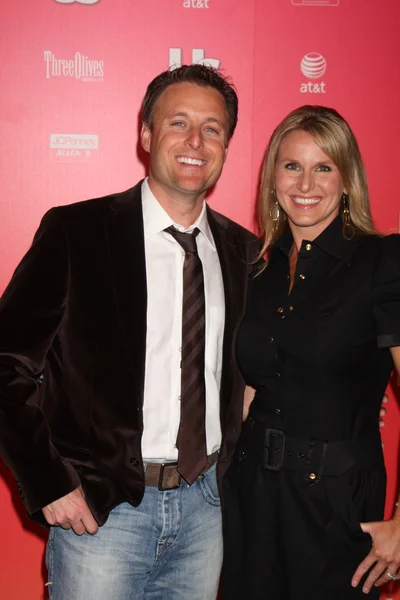 Chris Harrison & Wife — Stock Photo, Image