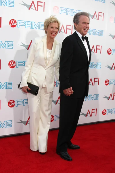 Annette Bening e Warren Beatty — Foto Stock