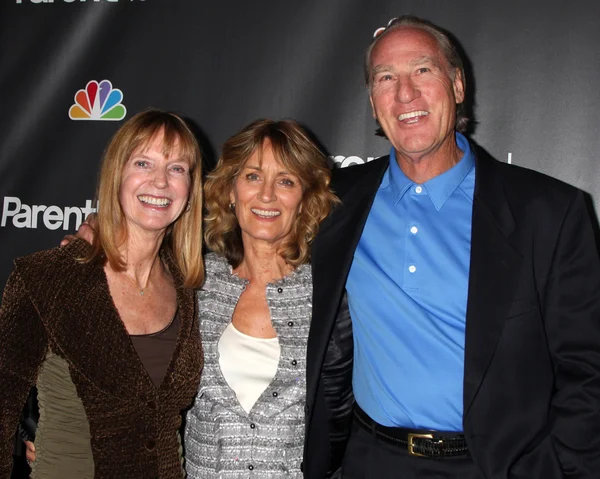 Cynthia synder, doria cocinero-nelson, craig t. nelson — Foto de Stock