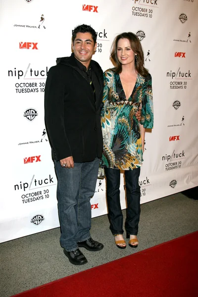 Danny Nucci, Paula Marshall — Stock Photo, Image