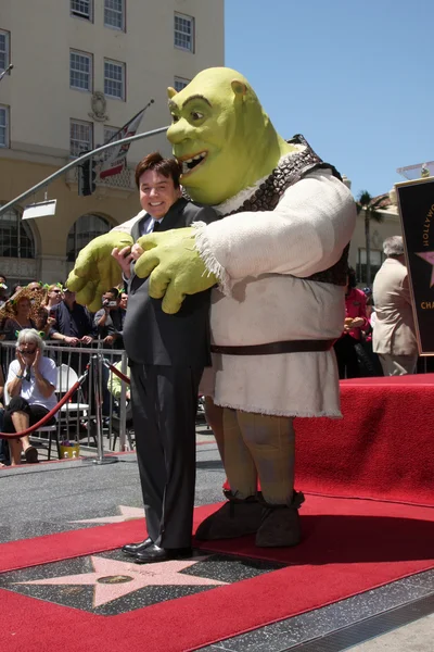 Mike Myers & Shrek — Foto Stock