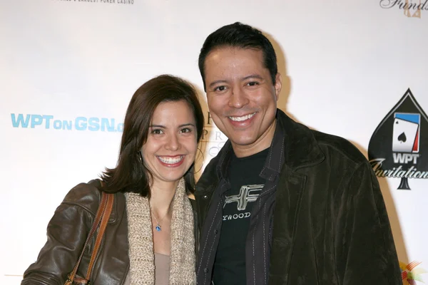 Yancy Arias & wife Anna — Stock Photo, Image