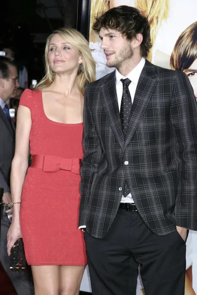 Cameron Diaz ve Ashton Kutcher — Stok fotoğraf