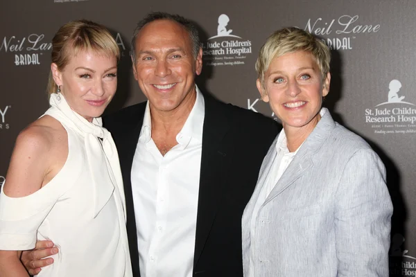 Portia Derossi, Neil Lane & Ellen Degeneres — Fotografia de Stock