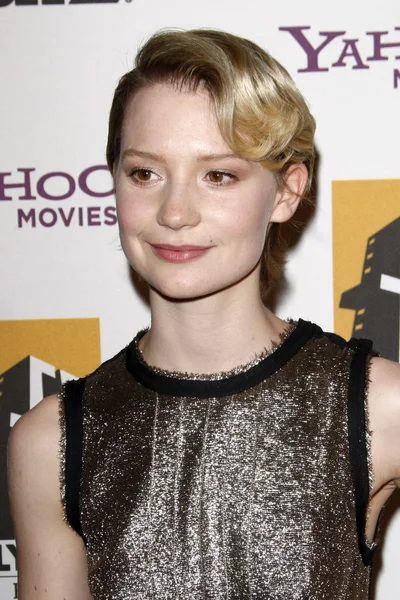 Mia Wasikowska — Foto Stock