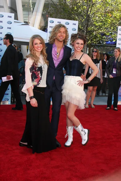 Didi Benami, Casey James, Siobhan Magnus — Stock Photo, Image