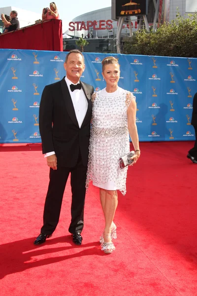 Tom Hanks & Rita Wilson — Stockfoto