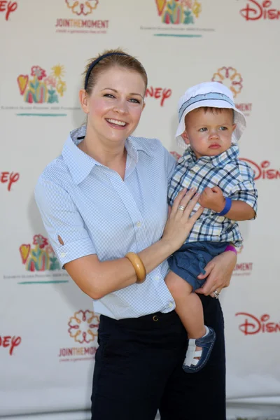 Melissa Joan Hart idealna Braydon Hart Wilkerson — Zdjęcie stockowe