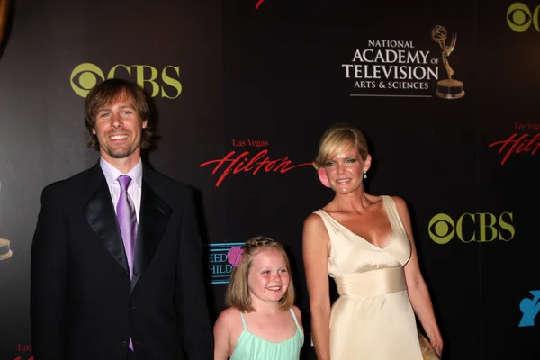 Scott defreitas, maura west, tochter kate — Stockfoto