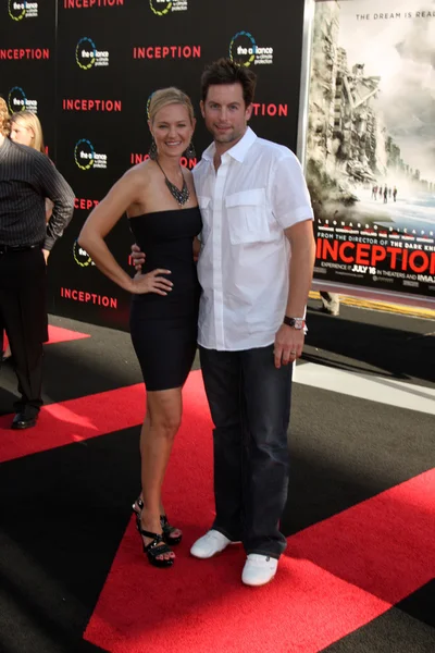 Sharon Case & Michael Muhney — Stockfoto