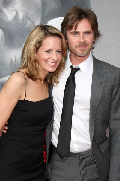 Missy yager och sam trammell — Stockfoto