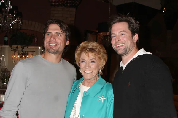 Joshua Morrow, Jeanne Cooper, Michael Muhney — Stock Photo, Image