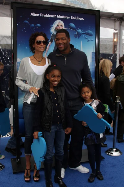 Nicole Murphy & Michael Strahan — Stock Photo, Image