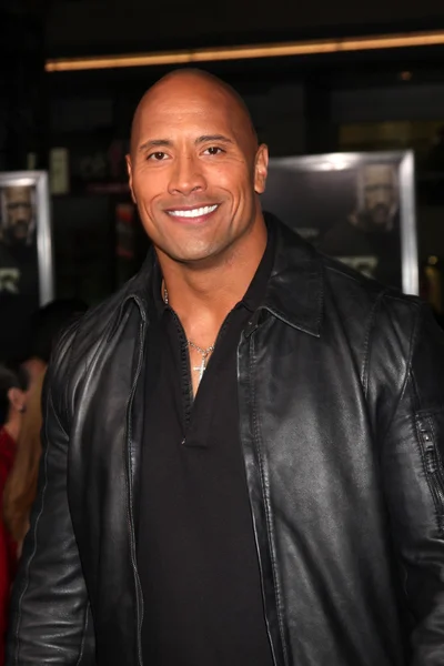 Dwayne Johnson, também conhecido por "The Rock" " — Fotografia de Stock