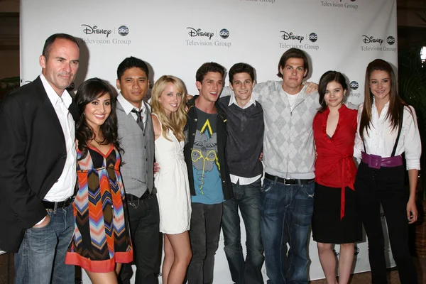 The Secret Life of he American Teenager Cast — Stock Photo, Image