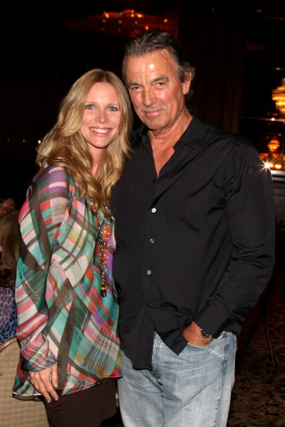 Lauralee Bell, Eric Braeden — Stock Photo, Image