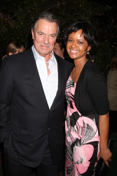 Eric Braeden idealna Tonya Lee Williamsa — Zdjęcie stockowe