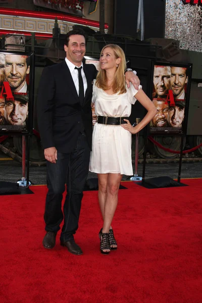 Jon Hamm & Jennifer Westfeldt — Stockfoto