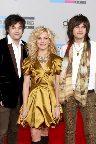 The Band Perry - Reid Perry, Kimberly Perry, Neil Perry — Stock Photo, Image