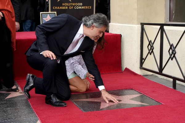 Veronica Berti, Andrea Bocelli — Stock fotografie