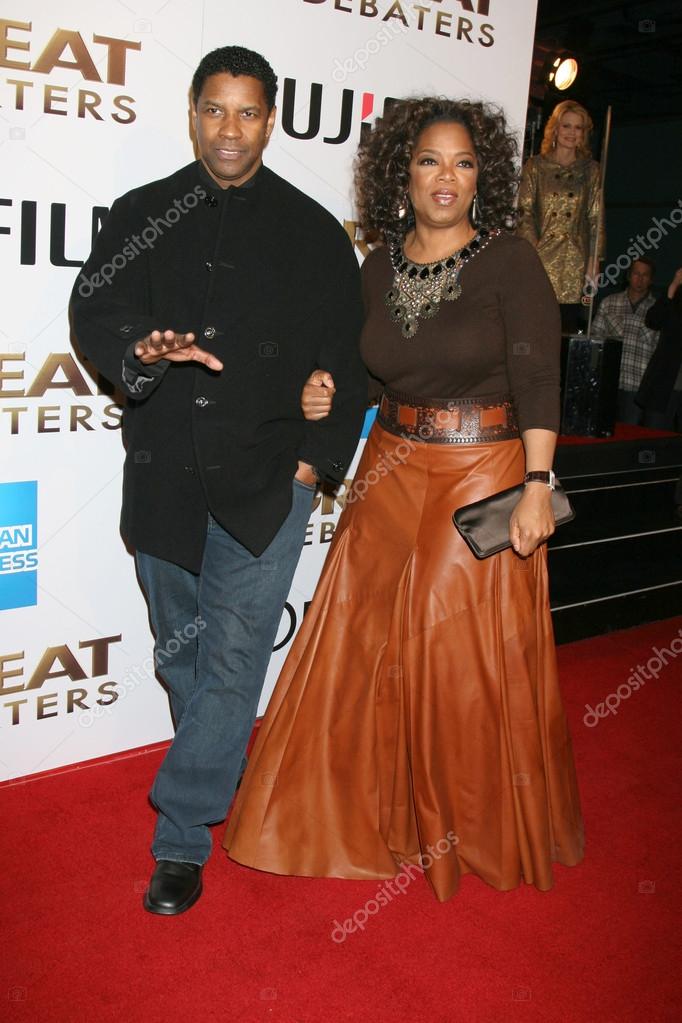 Denzel Washington, Oprah Winfrey — Foto editorial de stock #12941702 ©Jean_Nelson