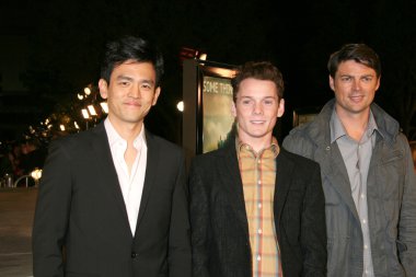 John cho, anton yelchin & karl urban
