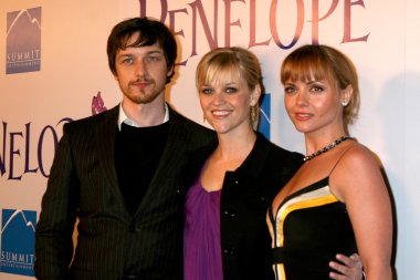 James mcavoy, reese witherspoon & christina ricci