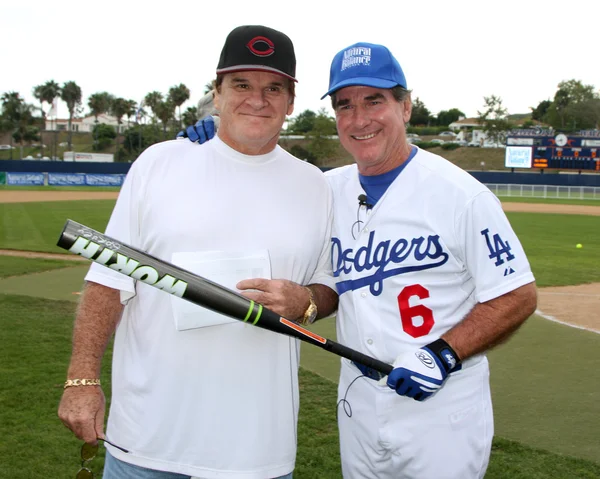 Pete rose a steve garvey — Stock fotografie