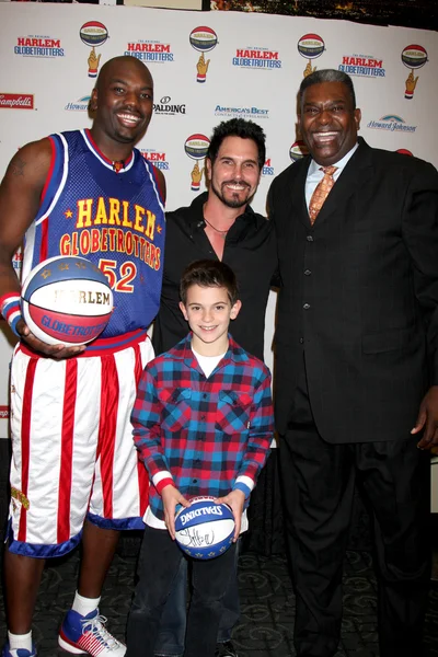 Big Easy, Don DIamont & Son Luca, & Sweet Lou Dunbar — Stock Photo, Image